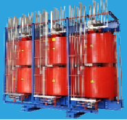 Polycrystalline silicon reduction furnace dry-type transformer